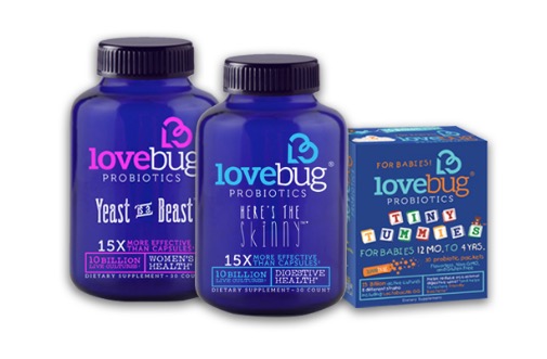 Free LoveBug Probiotics Tiny Tummies (Apply)
