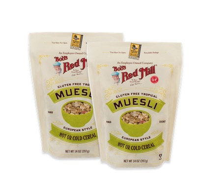 Free Bob’s Red Mill Gluten Free Tropical Muesli (Mom Ambassadors)