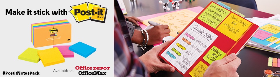 Free Chatterbox for Post-It Super Sticky Notes Kit (Apply)