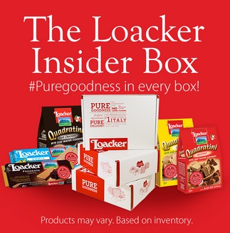 Free Loacker Insider Box or Shopper Bag