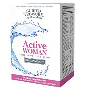 Free Buried Treasure  Nutripac Active Woman Supplement Sample