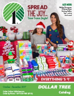 Free 2017 Dollar Tree Holiday Catalog