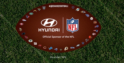 Free Hyundai NFL Window Cling