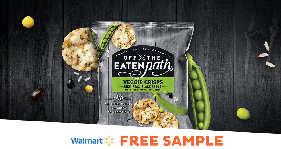 Free Off the Eaten Path Veggie Crisps Sample at Walmart