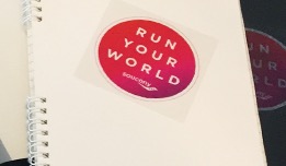 Free Saucony Run Your World Sticker