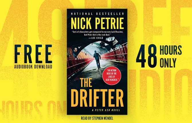 Free Audiobook the Drifter by Nick Petrie