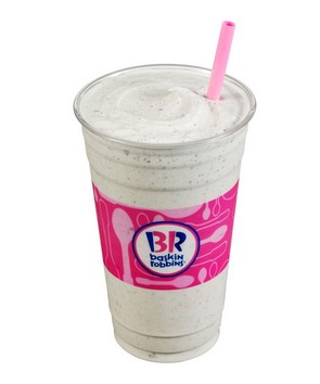 Free Baskin-Robbins Mint Chip ‘N OREO Cookies Milkshake Sample (3/17)