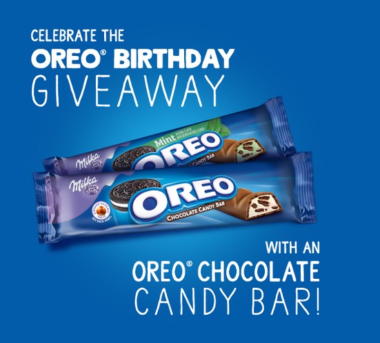 Free Oreo Chocolate Candy Bar
