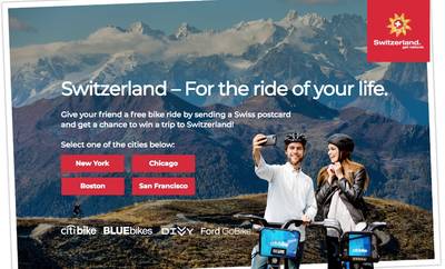 Free Bike Ride at NYC, Chicago, Boston and San Francisco