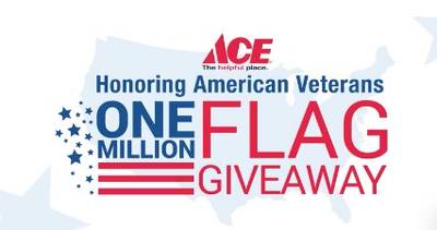Free American Flags at Ace Hardware