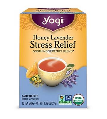 Free  Yogi Honey Lavender Stress Relief Tea (Apply, Mom Ambassadors)