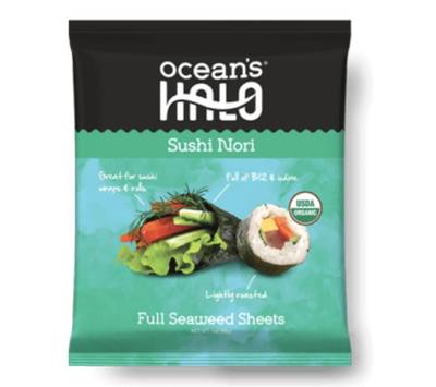Free Ocean's Halo Organic Sushi Nori Sample