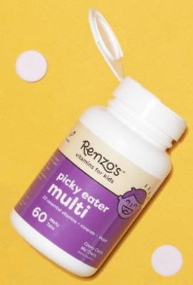 Free Renzo’s Melty Tabs Vitamins for Kids Sample