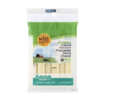 Free Wild Harvest String Cheese at Shoppers, Hornbachers, and Cub Stores