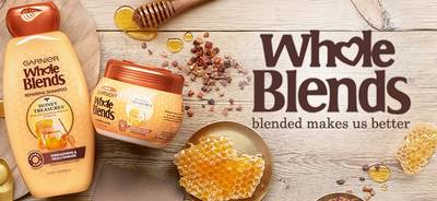 Free Garnier Whole Blends Honey Treasures Hair Mask Sample