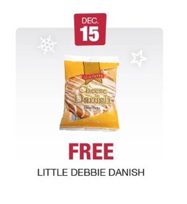 Free Little Debbie Cheese Danish at Kum & Go Stores