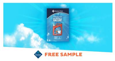 Free Member’s Mark Ultimate Clean Liquid Laundry Detergent Sample at Sam’s Club