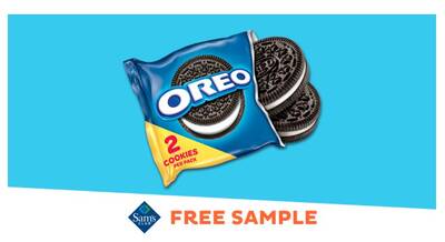 Free Oreo Cookies Sample at Sam’s Club