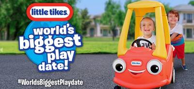 Free Little Tikes World’s Biggest Playdate Party Kit (Apply)