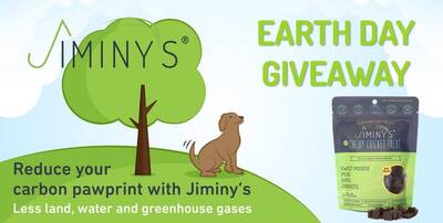 Free Jiminy's Cricket Dog Treats Sample