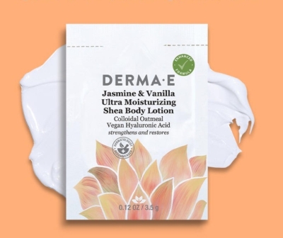 Free Derma E Jasmine & Vanilla Hydrating Shea Body Lotion Sample