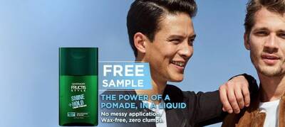 Free Garnier Fructis Liquid Style Pomade Sample