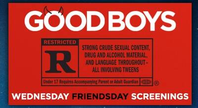 Free Good Boys Movie Screening Tickets (Select Cities)