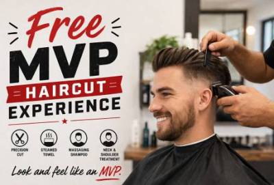 Free MVP Haircut Experience at Sport Clips