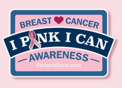 Free Breast Cancer Awareness Inspirational Magnet