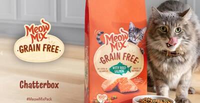 Free Meow Mix Cat Food Chat Pack (Apply)