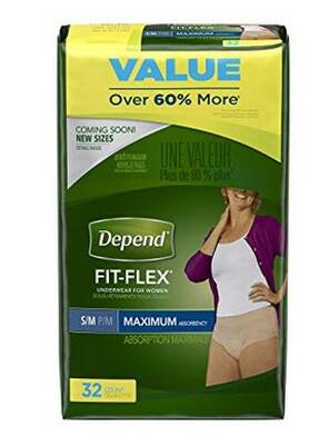 Free Depend FIT-FLEX Underwear Sample