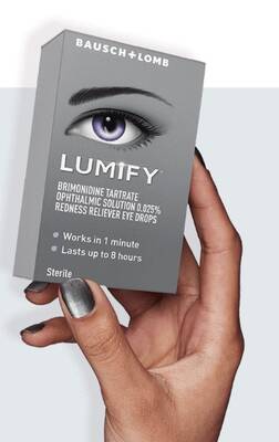 Free Lumify Redness Reliever Eye Drops Sample