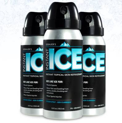 Free Gebauer Instant Ice Topical Skin Spray Sample