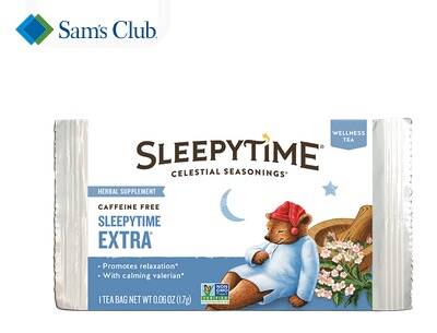 Free Celestial Seasonings Sleepytime Tea and Vicks VapoCOOL Samples at Sam's Clubs