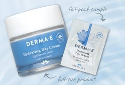 Free Derma E Hydrating Day Cream Sample