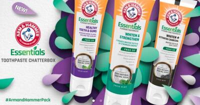 Free ARM & HAMMER Essentials Toothpaste Chatterbox Kit (Apply)