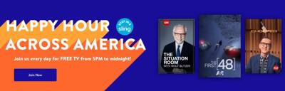 Free Sling TV Live TV Streaming