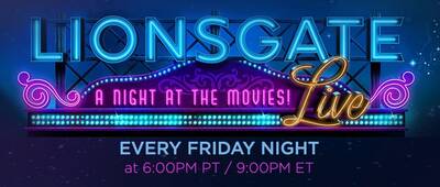 Lionsgate: Free Friday Nights Movie Streaming