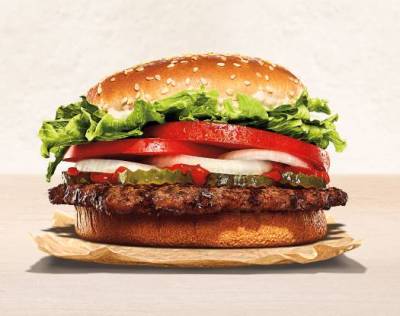 Free Whopper Burger from Burger King