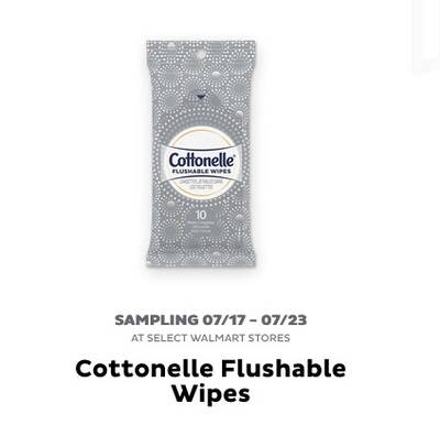 Free Cottonelle Wipes, Clif Bar, Twinings Water Enhancer, and Olly Gummies Samples at Walmart