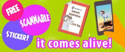 Free Shaboo Scannable Sticker