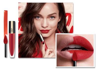 Free L’oreal Rouge Signature Matte Lip Stain Deluxe Sample
