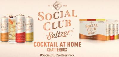 Free Social Club Seltzer Cocktail at Home Chatterbox Kit (Apply)