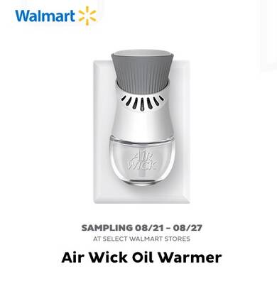 Free Air Wick Oil Warmer & Cottonelle Wipes Sample at Walmart