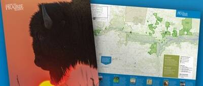 Free American Prairie Poster Map