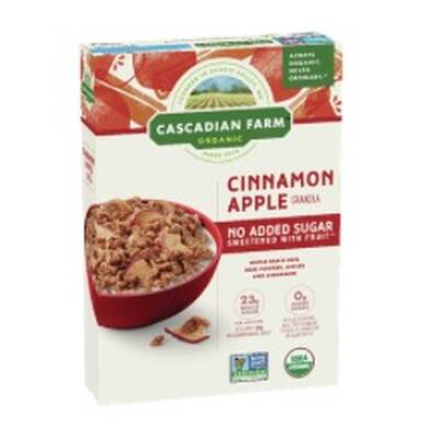 Free Box of Cascadian Farm Organic No Added Sugar Granola at Publix