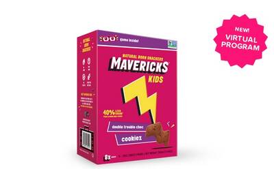 Free Mavericks Snacks Double Trouble Choc Cookiez (Apply)