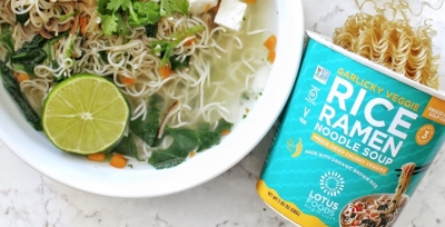Free Lotus Foods Garlicky Veggie Rice Ramen Soup (Apply)