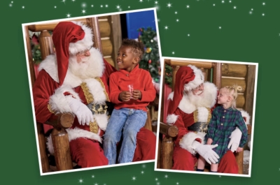 Free Photo With Santa and Christmas Plush at Bass Pro Shops