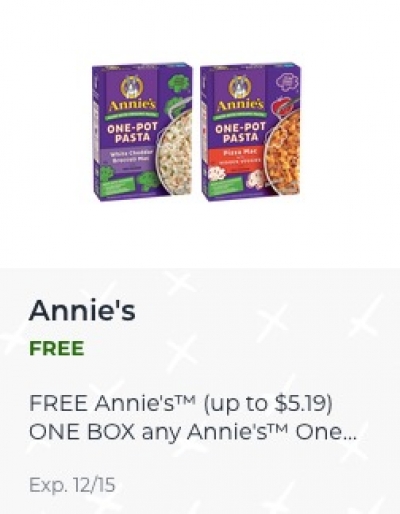 Free Box of Annie's One-Pot Pasta at Publix